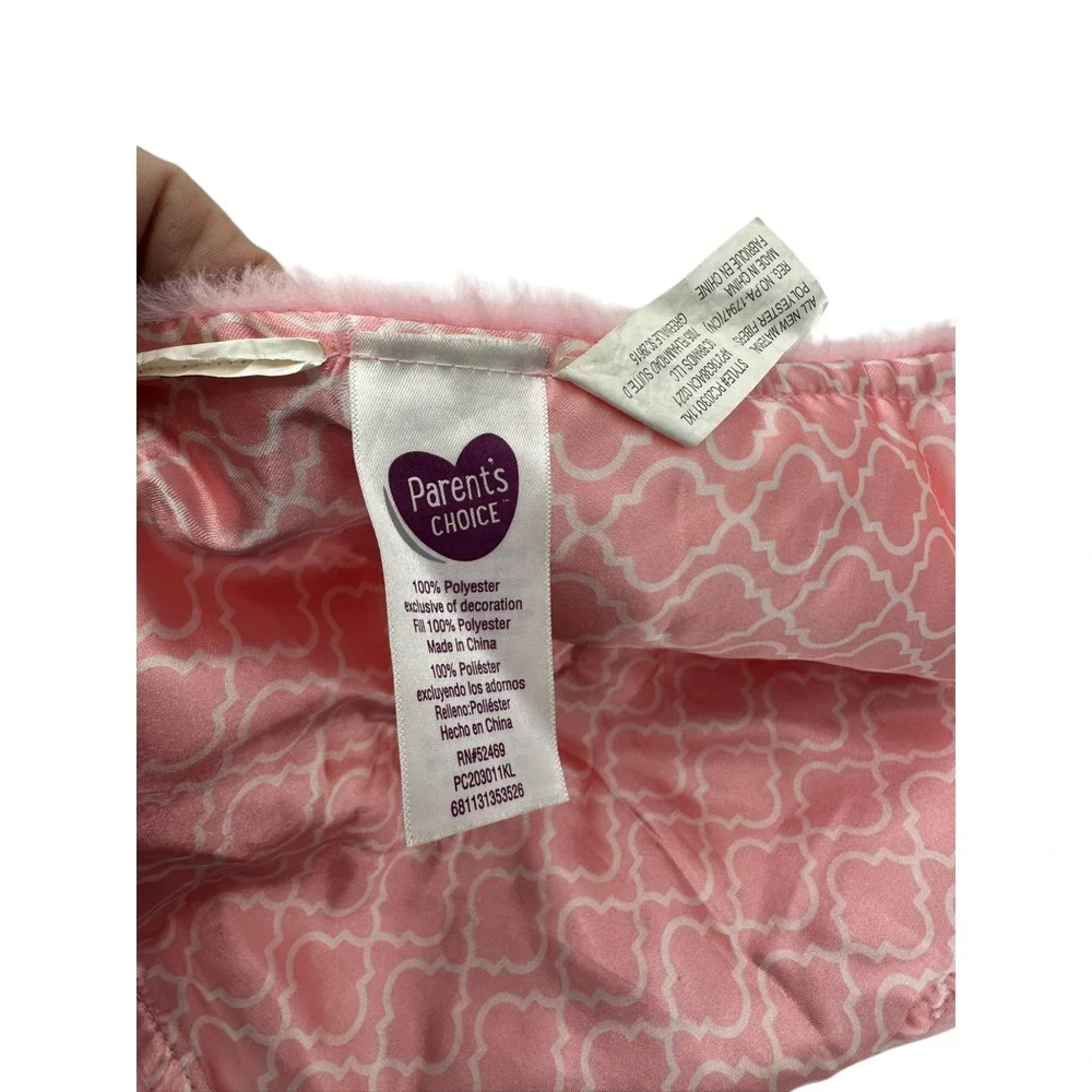 Pink‎ Unicorn Lovey Plush Baby Security Blanket Parents Choice Brand